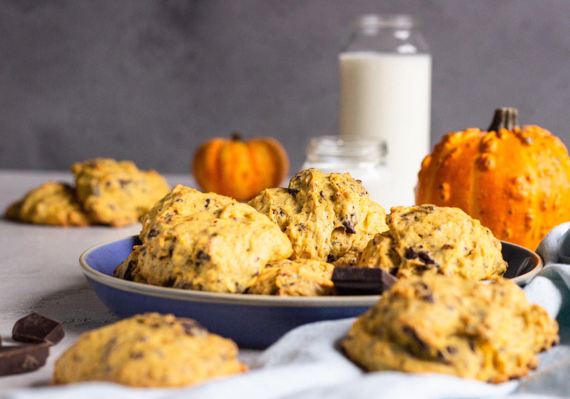 Quinoa Flour Pumpkin Cookies 1000 Springs Mill