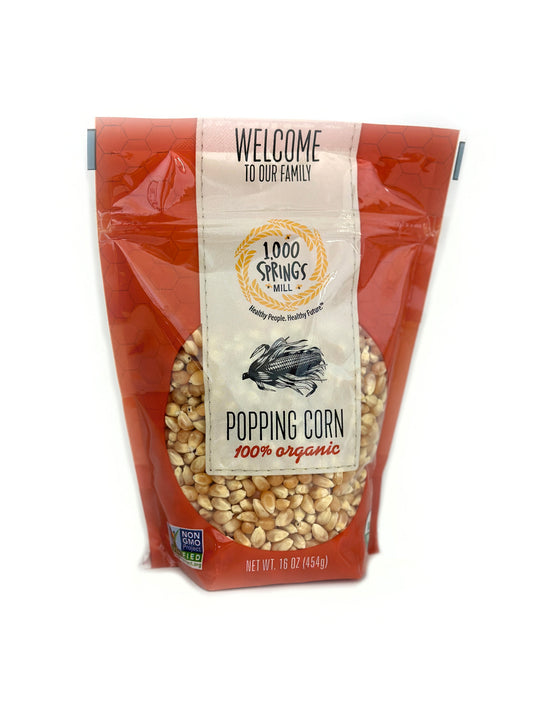 Organic Popping Corn