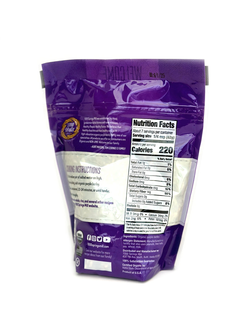 Load image into Gallery viewer, Organic Purple Barley