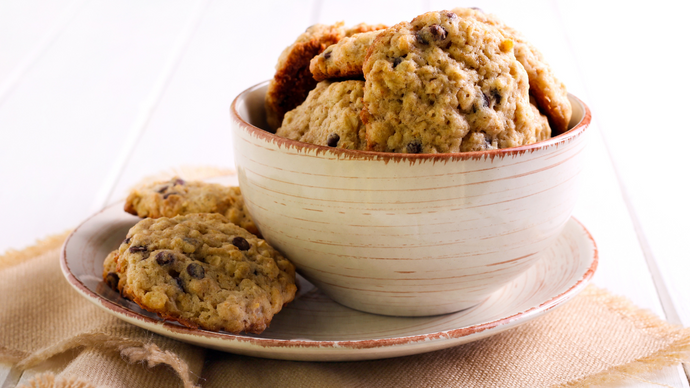 Oat Flour Choc-Oat-Chip Cookies