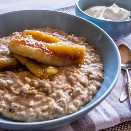 BARLEYmax™ Banana and Almond Porridge