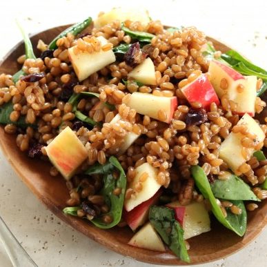 Grandma Pam’s Cran & Wheat Berry Salad