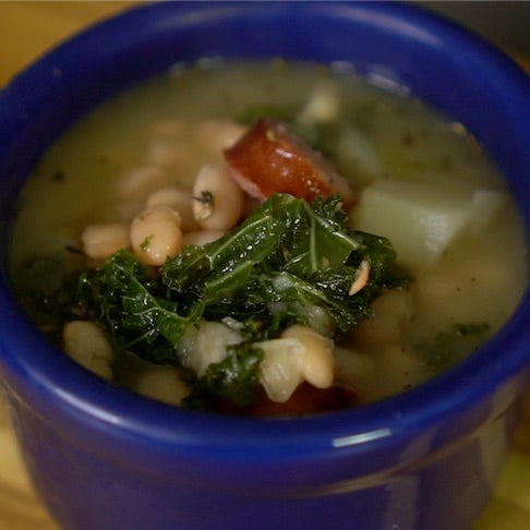 Great Northern Beans with Kale
