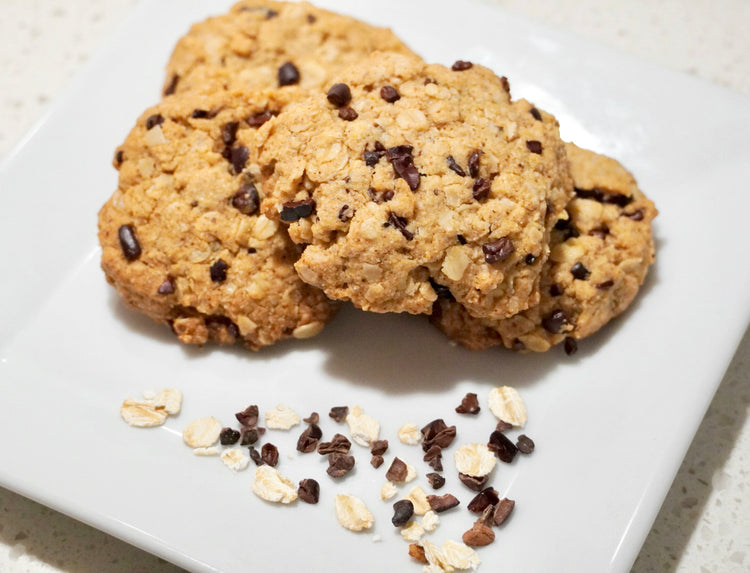 Guilt-Free Chocolate Oat Cookies