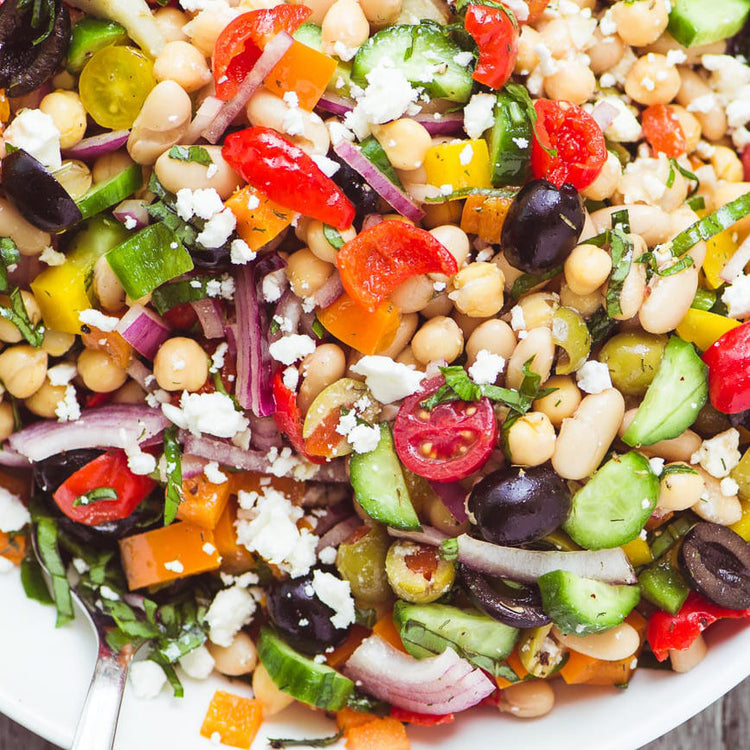 Mediterranean White Bean Salad