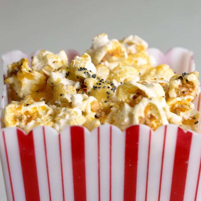 Sesame Honey Popcorn