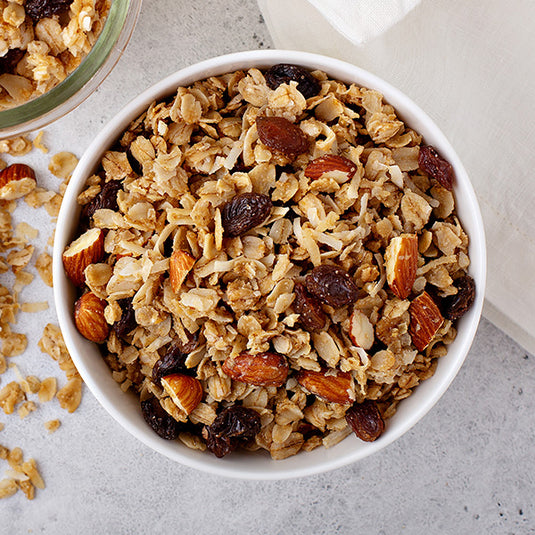 Wheat Berry Quickie Granola