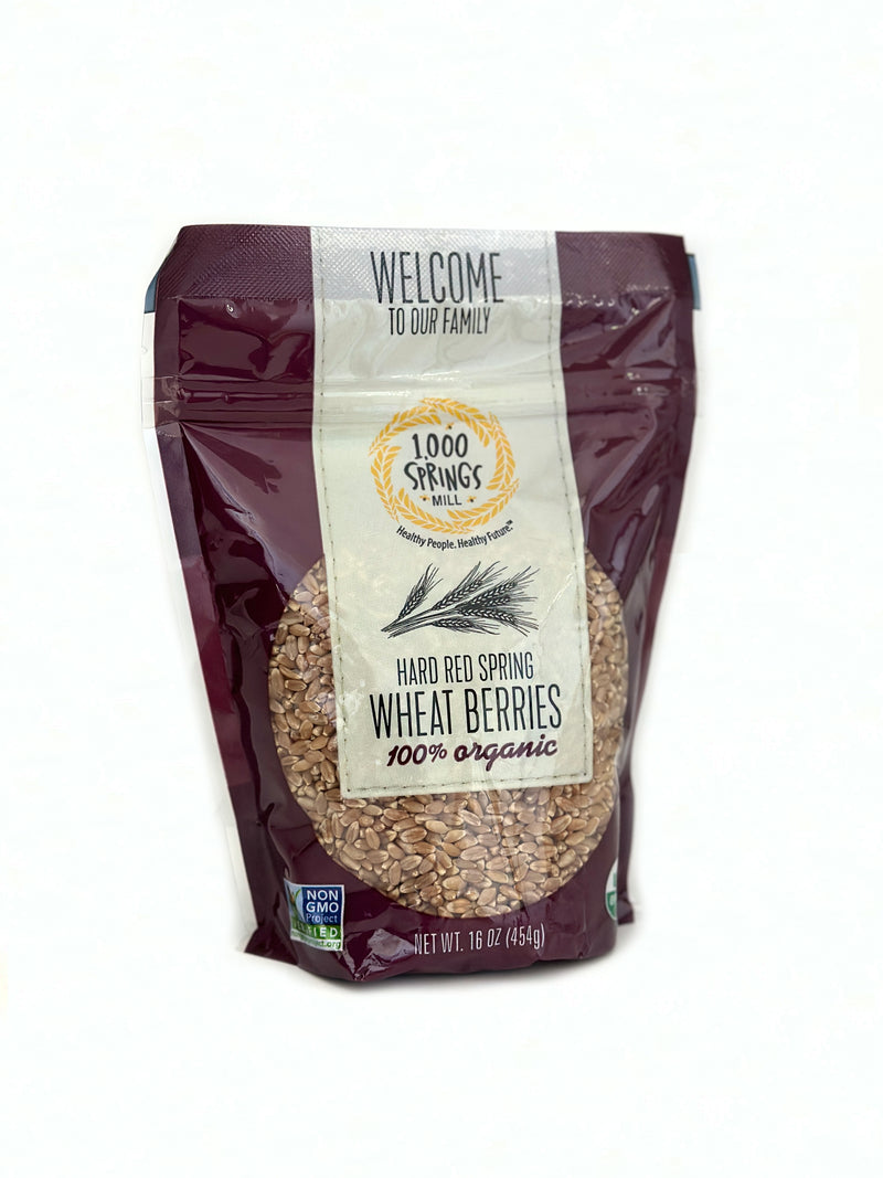 Load image into Gallery viewer, Organic Hard Red Spring Wheat Berries
