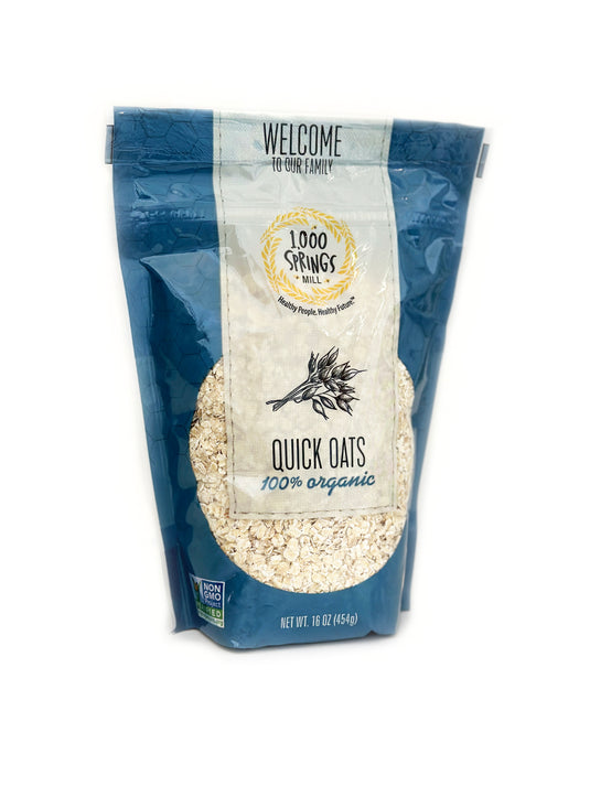 Organic Quick Oats 16 OZ